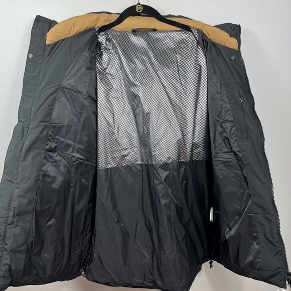 IGYWQ Mens Black Winter Down Jacket Ski Winter Warm Lightweight Packable Size XL - Picture 7 of 16